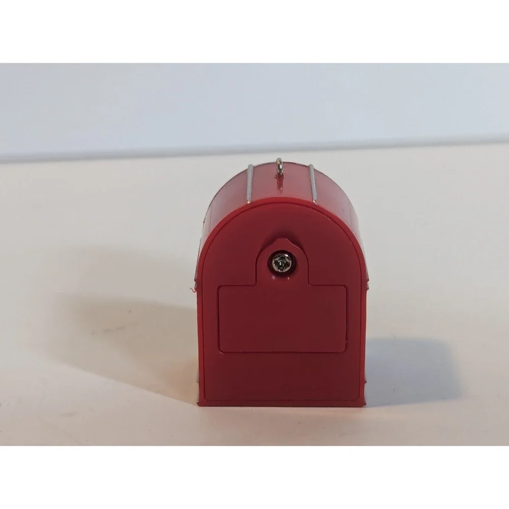 Hallmark 2021 JUNIOR JUKEBOX Mini Ornament Record Player Magic Sound Gift
